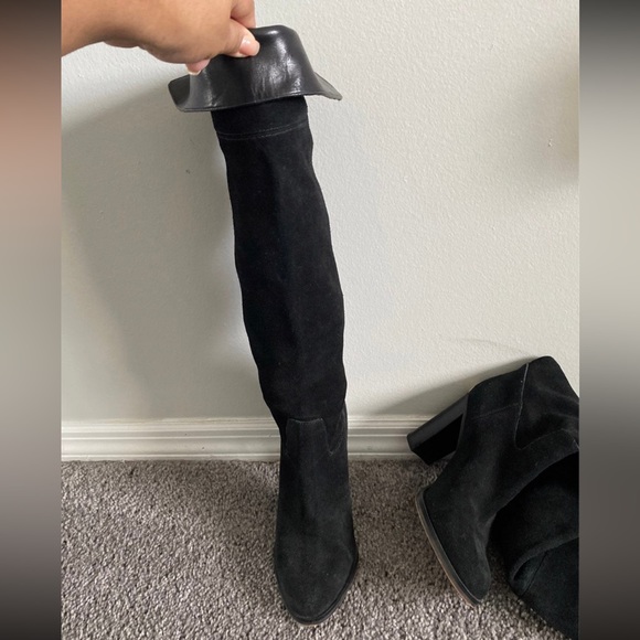 Michael Kors black tall boots - Picture 1 of 8